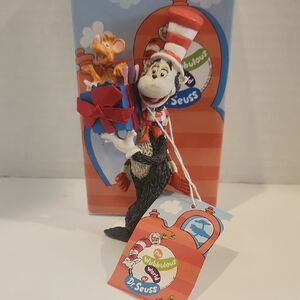 Dr. Seuss Cat in the Hat Ornament Figurine